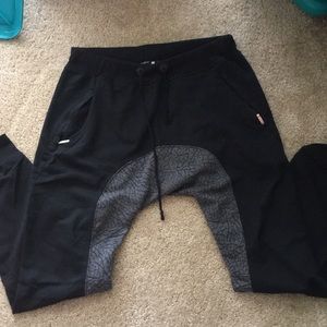 American Stick patterned joggers